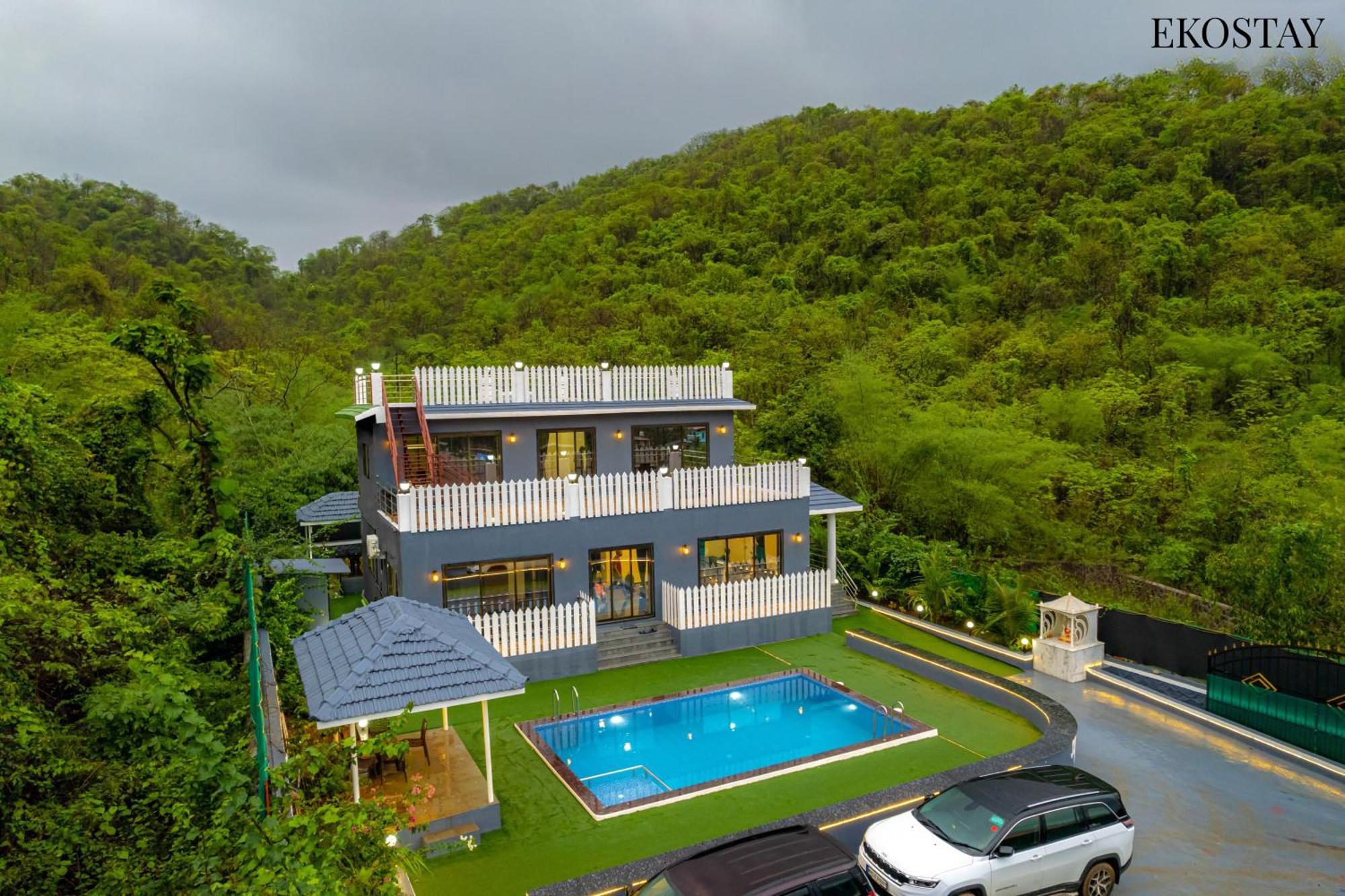 Ekostay - Serene Villa Alībāg Exterior foto